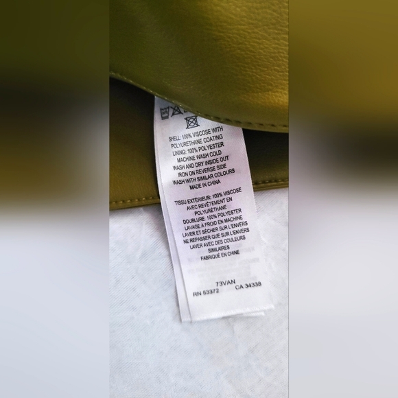 NWT! Anthro French Connection Women's Crolenda Faux Leather Mini-Skirt Size 6 - Picture 13 of 16